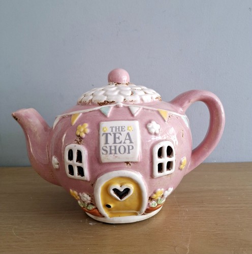 Village pottery pink tea - pottery, shop
