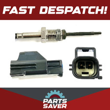 Exhaust Temperature Sensor fits FORD RANGER TKE TDCi 2.2D 2011 on AV6112B591BA
