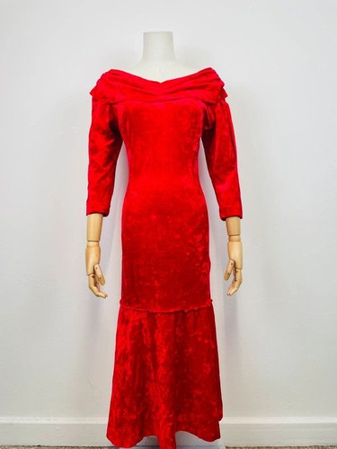 Vintage 80s 90s red - 80s, stretchy