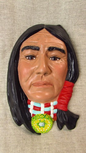 Vintage handpainted native - vintage,