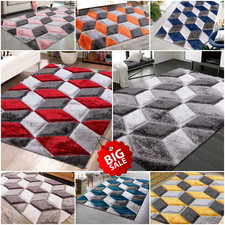 New Modern Large Shaggy Rugs