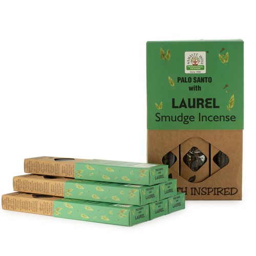 Earth inspired laurel - inspired, smudge