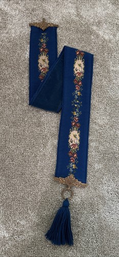 Vtg tapestry floral wool - vtg,