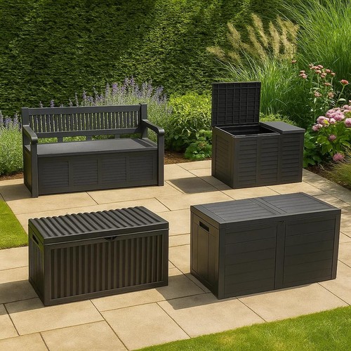 Outdoor garden storage box - outdoor,