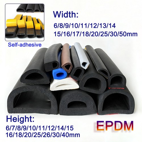 Shape epdm foam rubber seal - epdm,
