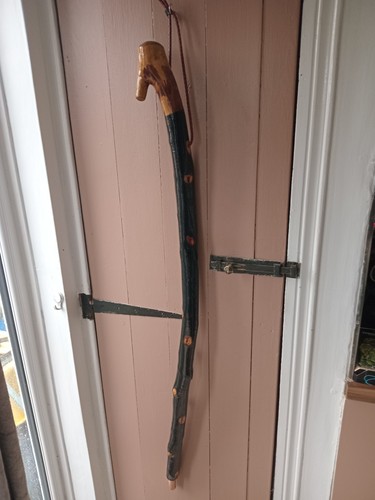 Irish blackthorn hiking staff - blackthorn,