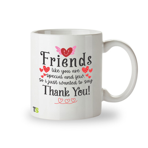 Ts148 thank you friends mug - ts148,