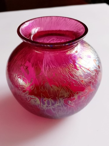 Royal brierley crystal vase