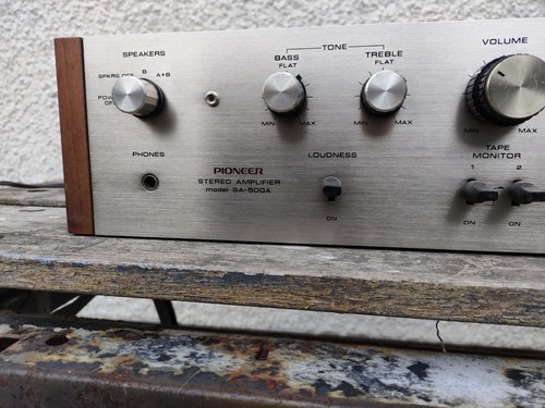 Pioneer 500a stereo - pioneer, sa-500a