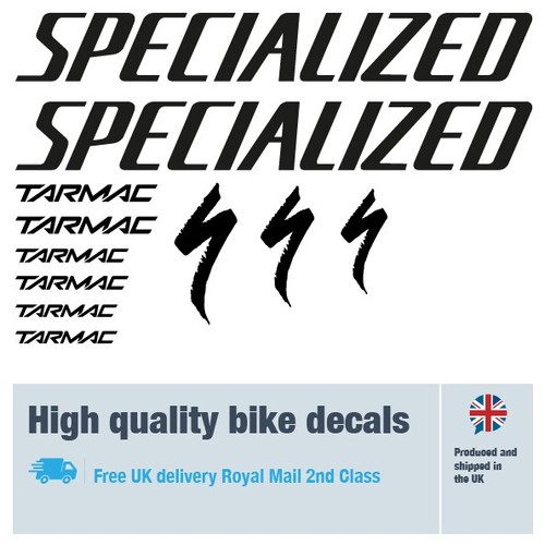 Specialized tarmac decals with - tarmac,