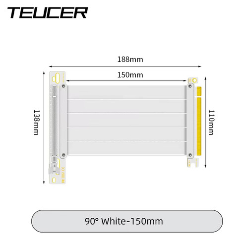 Pci x16 riser - x16,