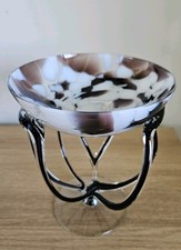 Vintage Art Glass bowl Hand
