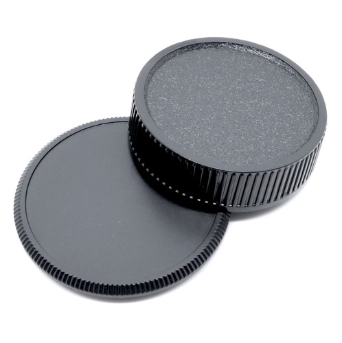 Rear lens body cap set - &, for