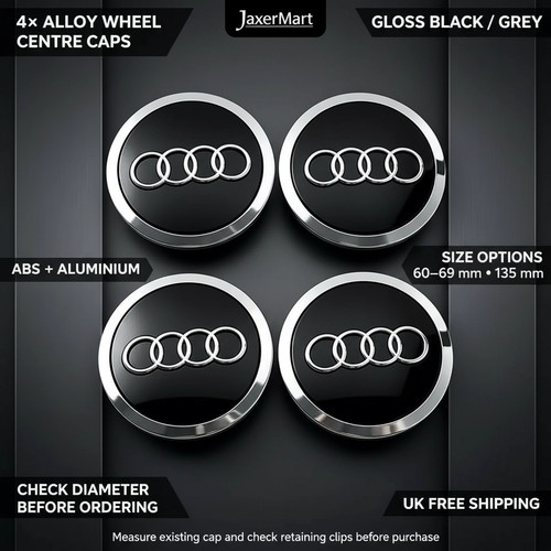 Audi alloy wheel centre - alloy,