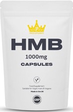 HMB CAPSULES SUPPLEMENT 90 x 1000MG   AMINO ACIDS   -STRENGTH  BUY 3 GET 1 FREE