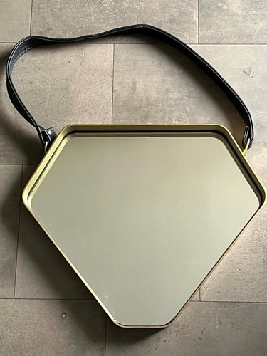 Brass deep edge wall - brass,