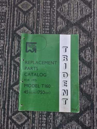 Triumph trident t160 - trident, parts