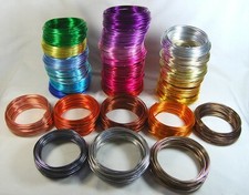 Aluminium Craft Wire Jewellery Modelling , Craft , Beading, Florist Findings UK