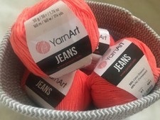 200g YARNART ORANGE JEANS