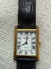 Raymond weil Vintage Quartz Wristwatch Gold Plated 5766