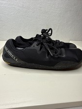 Merrell Vapor Glove 5 Shoes Mens Size 7.5 Black Barefoot Vibram Minimal Running