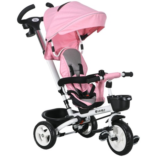 Baby push tricycle with - 6, in