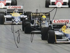AYRTON SENNA SIGNED PICTURE