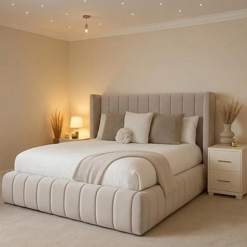 New upholstered winged panel - winged,