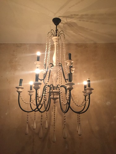 Very large wooden - large, beaded