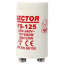 Fluorescent Tube Light Starter 70-125W