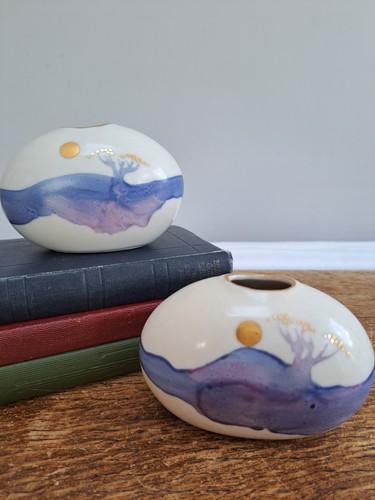 Pair tuson ceramics welsh - pair,