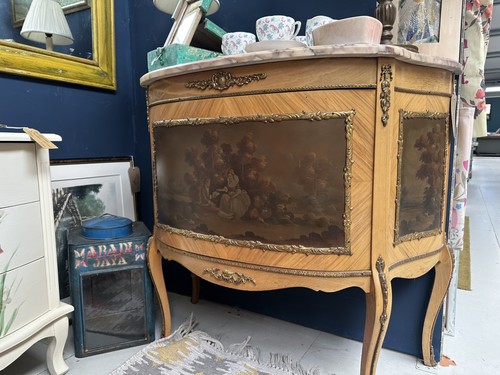 Vintage rococo console - vintage, table