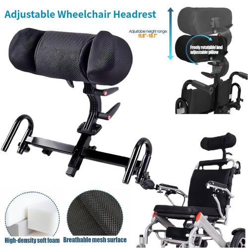 Wheelchair headrest neck - headrest,