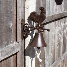 Cast Iron Cockerel Door Bell