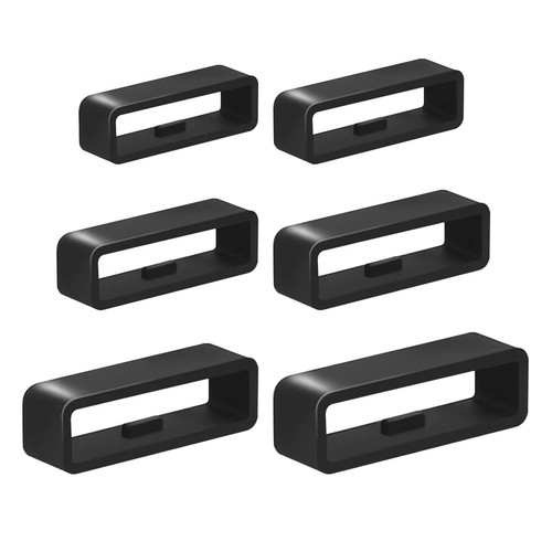 6pcs watch band keepers - band,