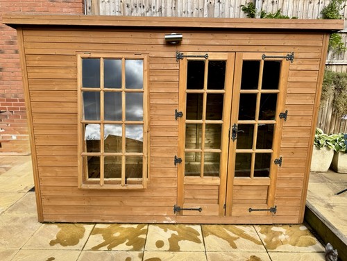 Quality timber summerhouse - quality,
