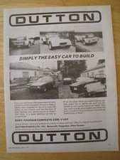 Dutton sports ltd - dutton, cars