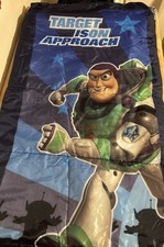 Toy Story, Buzz Lightyear, Sleeping Bag - Vintage Child’s Camping, Tent Playing