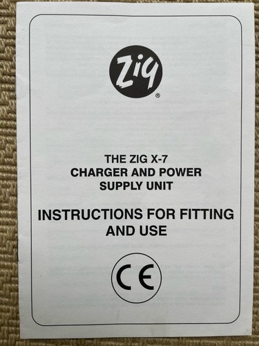 Zig charger instructions - zig,