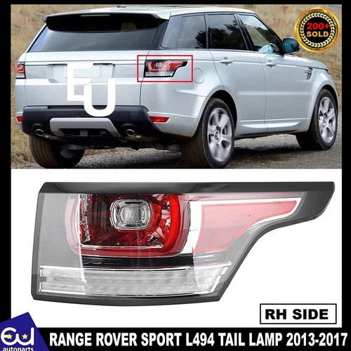 Right driver rear - rear, tail