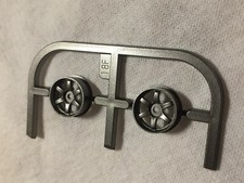 KYOSHO DNANO GUNMETAL FRONT WHEEL RIM SET 18F (2pcs) DNH001GM-18F