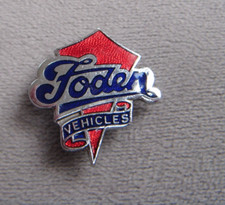 FODEN VEHICLES TRUCK TRACTOR MOTOR TRANSPORT ENAMEL LAPEL BADGE