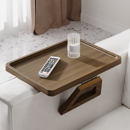 Bamboo sofa arm tray - arm,