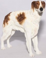 BORZOI Dog Ornament Figurine  by Leonardo GIFT BOXED