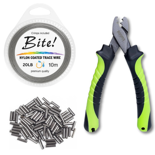 Dead bait trace - wire, pike