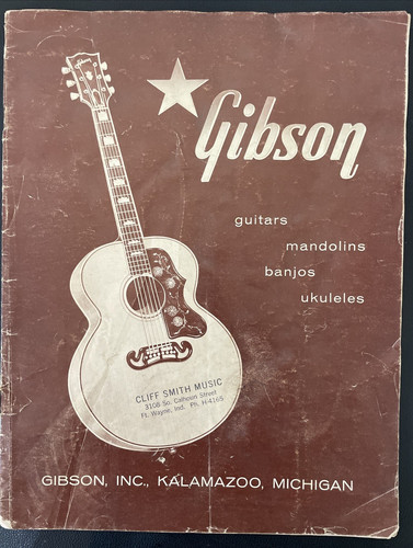 1958 gibson guitars - gibson, mandolins