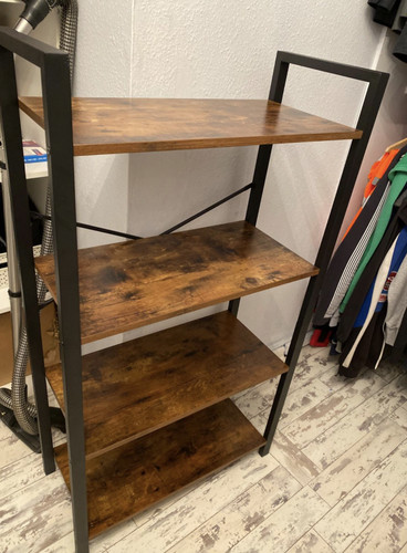 Vintage industrial bookcase - vintage,