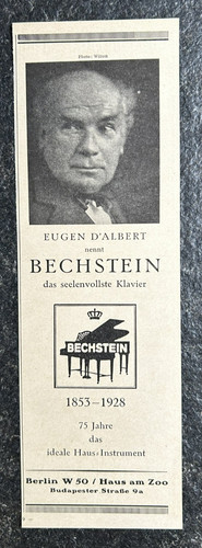 Bechstein eugen albert 75 - eugen,