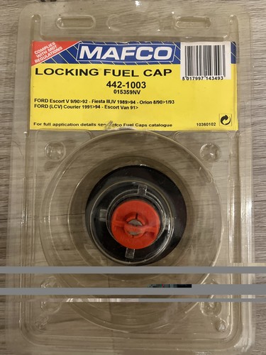 Locking petrol cap ford - ford, escort