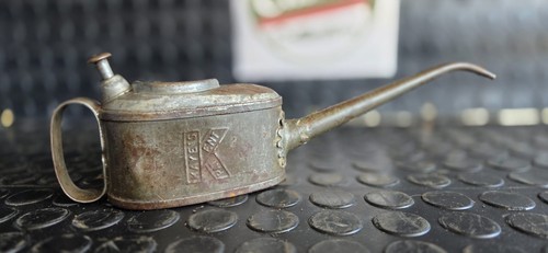 Vintage kaye oil can - vintage, kaye's